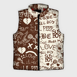Мужской жилет Lil peep retro pattern
