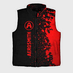 Мужской жилет Aerosmith - red gradient по-вертикали, цвет: 3D-черный