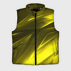 Мужской жилет Gold stripes abstraction