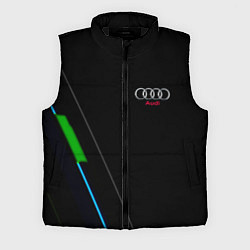 Мужской жилет AUDI geometry line, цвет: 3D-черный