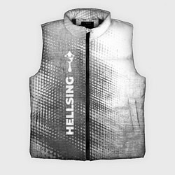 Мужской жилет Hellsing - grey gradient по-вертикали, цвет: 3D-черный