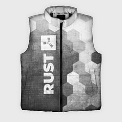 Мужской жилет Rust - grey gradient по-вертикали, цвет: 3D-черный
