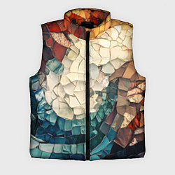Мужской жилет Мозаика в виде плитки