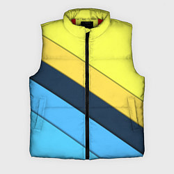 Мужской жилет Геометрия полосы спорт
