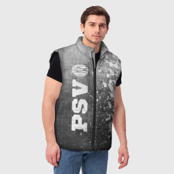 Мужской жилет PSV - grey gradient по-вертикали, цвет: 3D-черный — фото 2