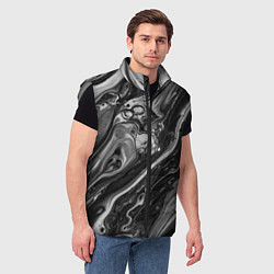 Мужской жилет Чернила, цвет: 3D-светло-серый — фото 2