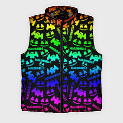 Мужской жилет Marshmello neon steel pattern, цвет: 3D-светло-серый