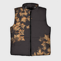 Мужской жилет Осенние листья эффект