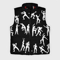 Мужской жилет Silhouettes of moving people