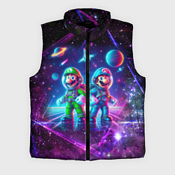 Мужской жилет Космонавты Марио и Луиджи покоряют космос - нейроа