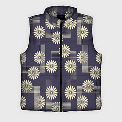 Мужской жилет Цветочный геометрический узор
