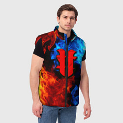Мужской жилет Starcraft fire steel, цвет: 3D-красный — фото 2