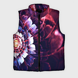 Мужской жилет Фрактальный цветок абстракция