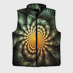 Мужской жилет Оптический узор фракталы