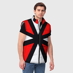 Мужской жилет Полосы амбрелла, цвет: 3D-светло-серый — фото 2