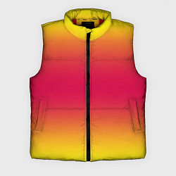 Мужской жилет Персиковый градинет, цвет: 3D-красный