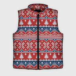 Мужской жилет New year pattern