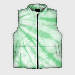 Мужской жилет Салатовый тай дай