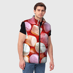 Мужской жилет Маршмэллоу, цвет: 3D-черный — фото 2