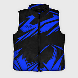 Мужской жилет Субару - синий