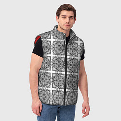 Мужской жилет Средневековье, цвет: 3D-красный — фото 2