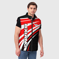 Мужской жилет Lixiang- red sport uniform, цвет: 3D-черный — фото 2