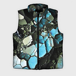 Мужской жилет Чёрно-синий камень