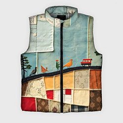 Мужской жилет Детский пэчворк