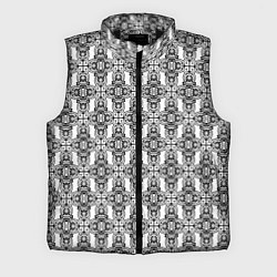 Мужской жилет Винтажный ажур, цвет: 3D-черный