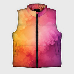 Мужской жилет Облака краски, цвет: 3D-красный