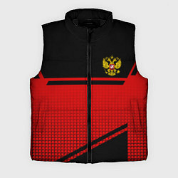 Мужской жилет Россия герб геометрия