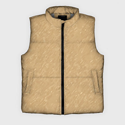 Мужской жилет Песчаный бежевый текстурный, цвет: 3D-светло-серый