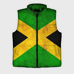 Мужской жилет Jamaica flag, цвет: 3D-черный