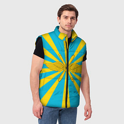 Мужской жилет Воздушно-космические силы, цвет: 3D-черный — фото 2