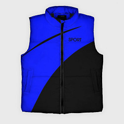 Мужской жилет Sport сине-чёрный