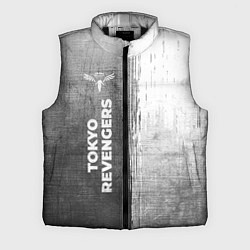 Мужской жилет Tokyo Revengers - grey gradient по-вертикали, цвет: 3D-черный