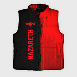 Мужской жилет Nazareth - red gradient по-вертикали, цвет: 3D-черный