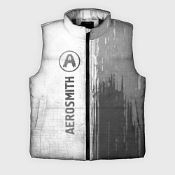 Мужской жилет Aerosmith - white gradient по-вертикали, цвет: 3D-черный