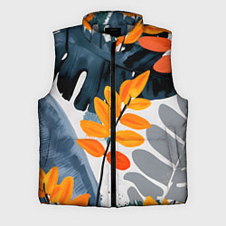 Мужской жилет Контрастные листья