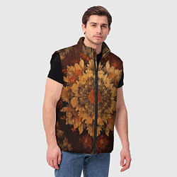 Мужской жилет Узор в старинном стиле, цвет: 3D-черный — фото 2