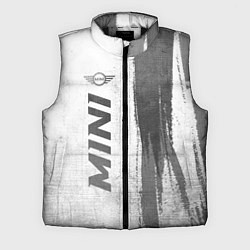 Мужской жилет Mini - white gradient по-вертикали, цвет: 3D-черный
