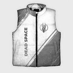 Мужской жилет Dead Space - white gradient вертикально