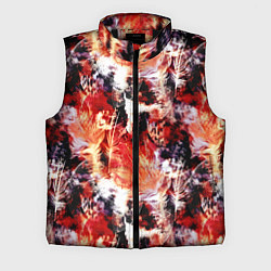Мужской жилет Огненные перья