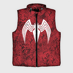 Мужской жилет Знак венома на красном
