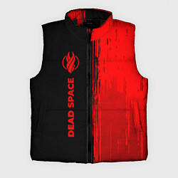 Мужской жилет Dead Space - red gradient по-вертикали, цвет: 3D-черный