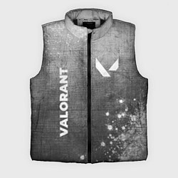 Мужской жилет Valorant - grey gradient вертикально, цвет: 3D-черный