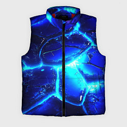 Мужской жилет Синие плиты лед