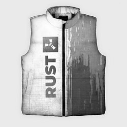 Мужской жилет Rust - white gradient по-вертикали, цвет: 3D-черный