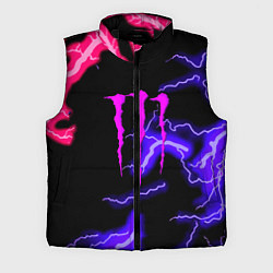 Мужской жилет Monster energy неоновый шторм