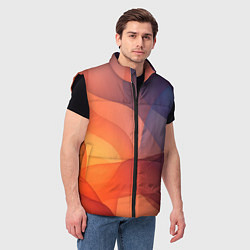 Мужской жилет Летящая вуаль, цвет: 3D-черный — фото 2